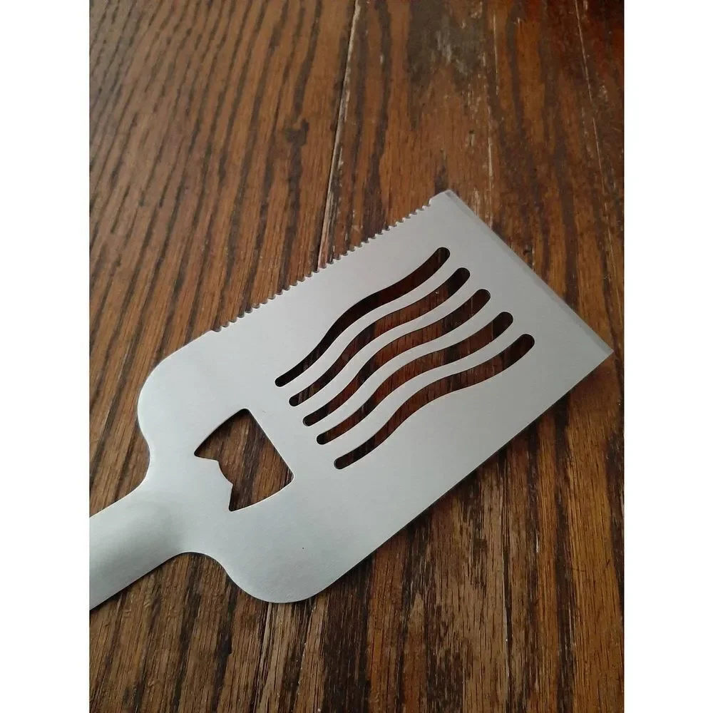 New Grilling BBQ Cooking Spatula and Grill Wire and Nylon Brushes  NWT
